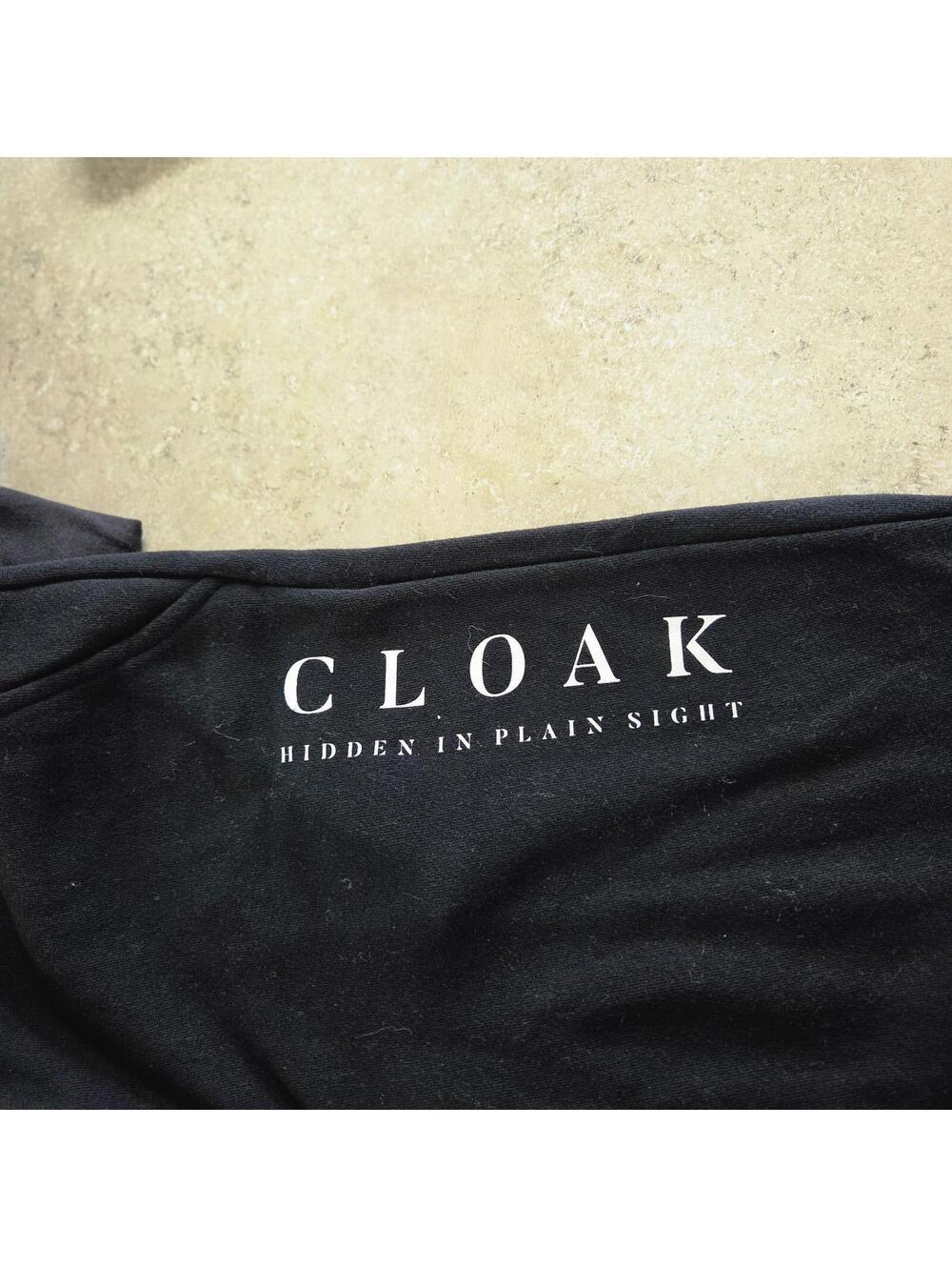 CLOAK Black Drawstring Jogger Sweatpants - Picture 5 of 6
